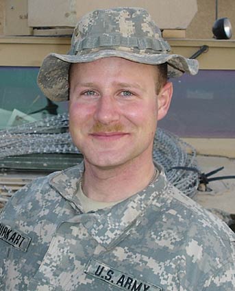 Army SPC Armer Nathan Burkart