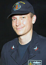 Navy Electronics Technician Kevin Bushell