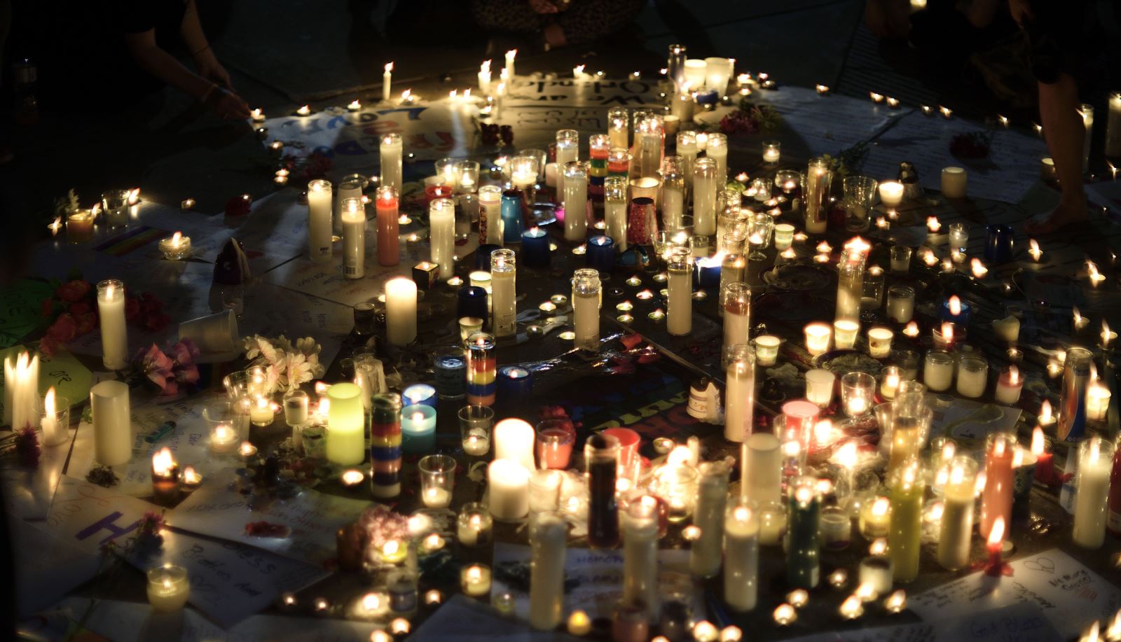 Candles at a Vigil