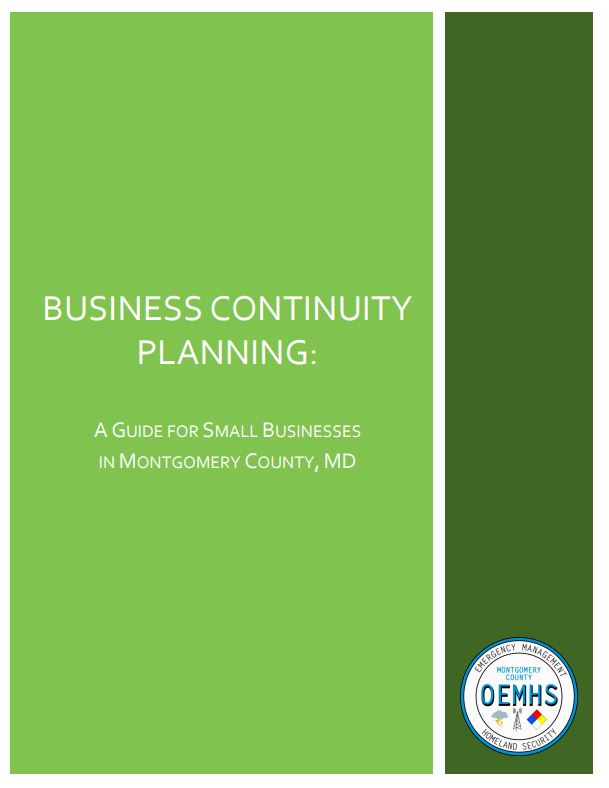 Thumbnail of the Business Continuity Planning Cover Page