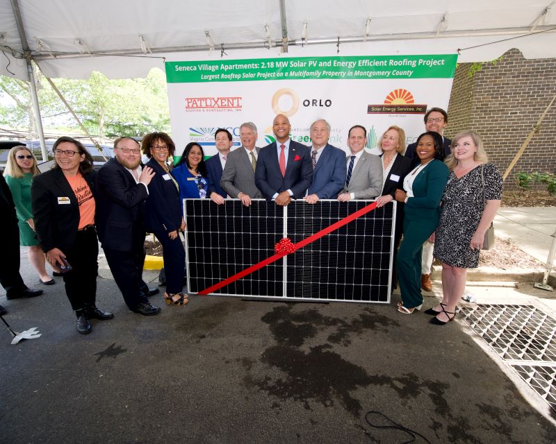 Seneca Village Solar Event. Photo Credit: Executive Office of the Governor.