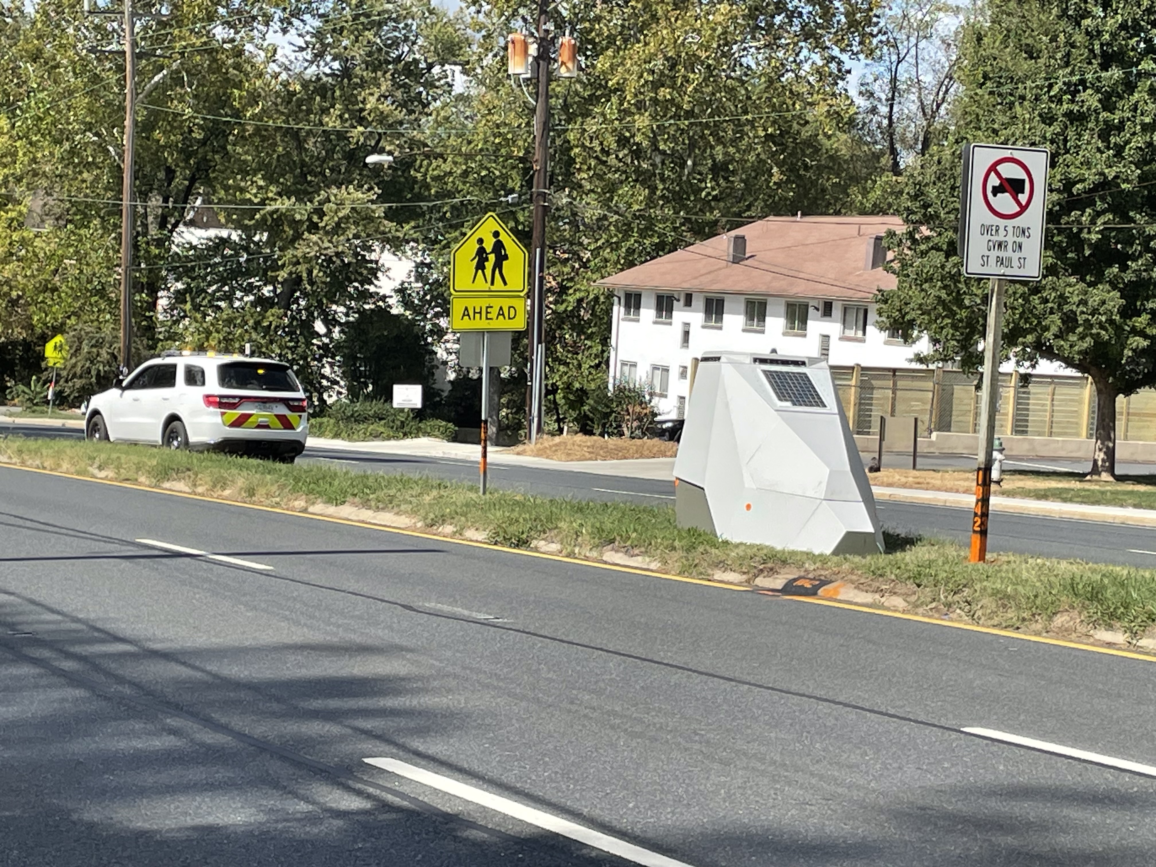 Speed camera in Kensington.