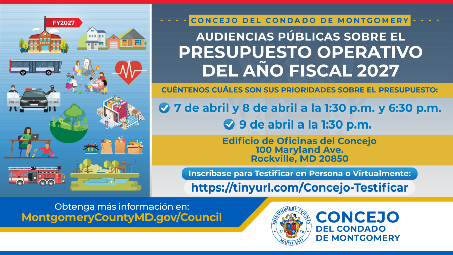 Audiencias públicas del presupuesto operativo del año fiscal 2027.