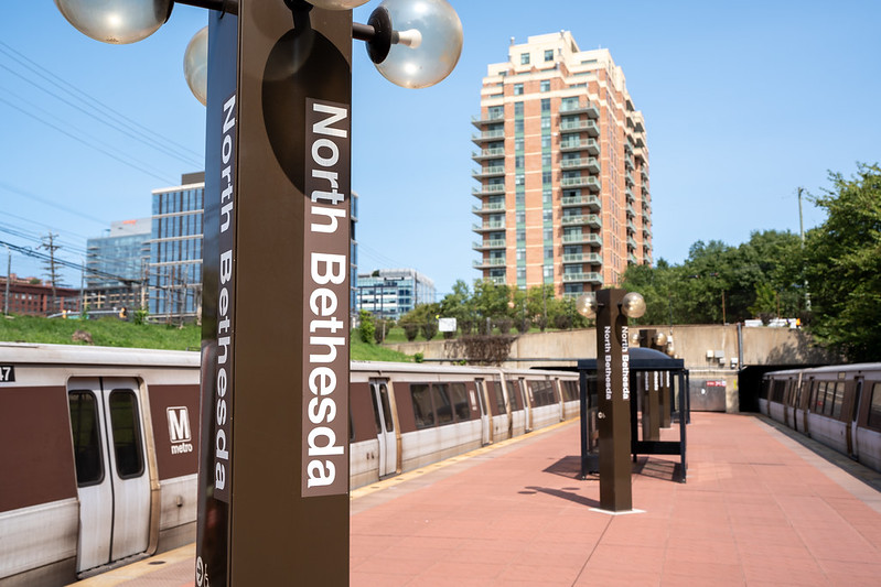 North Bethesda Metro Station.