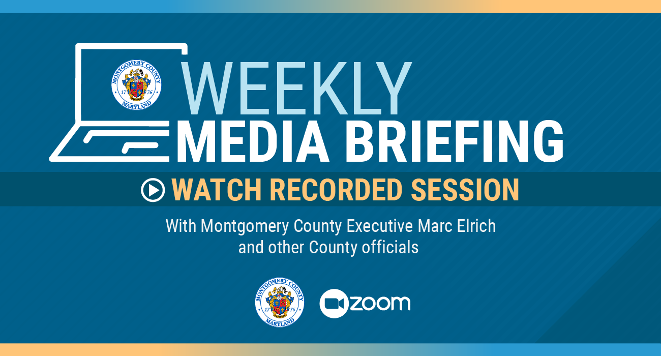 Recorded Weekly Wednesday COVID-19 Media Briefing