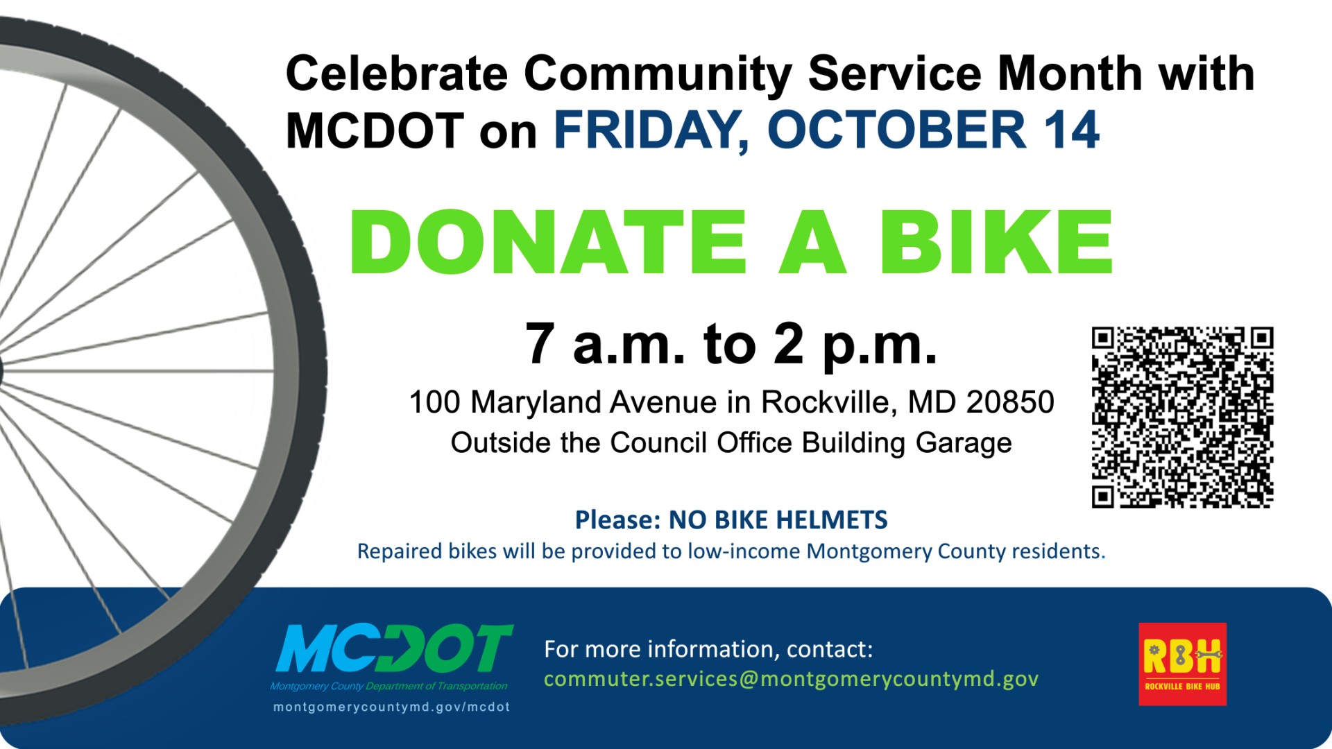 Bicycle Donation Drive
