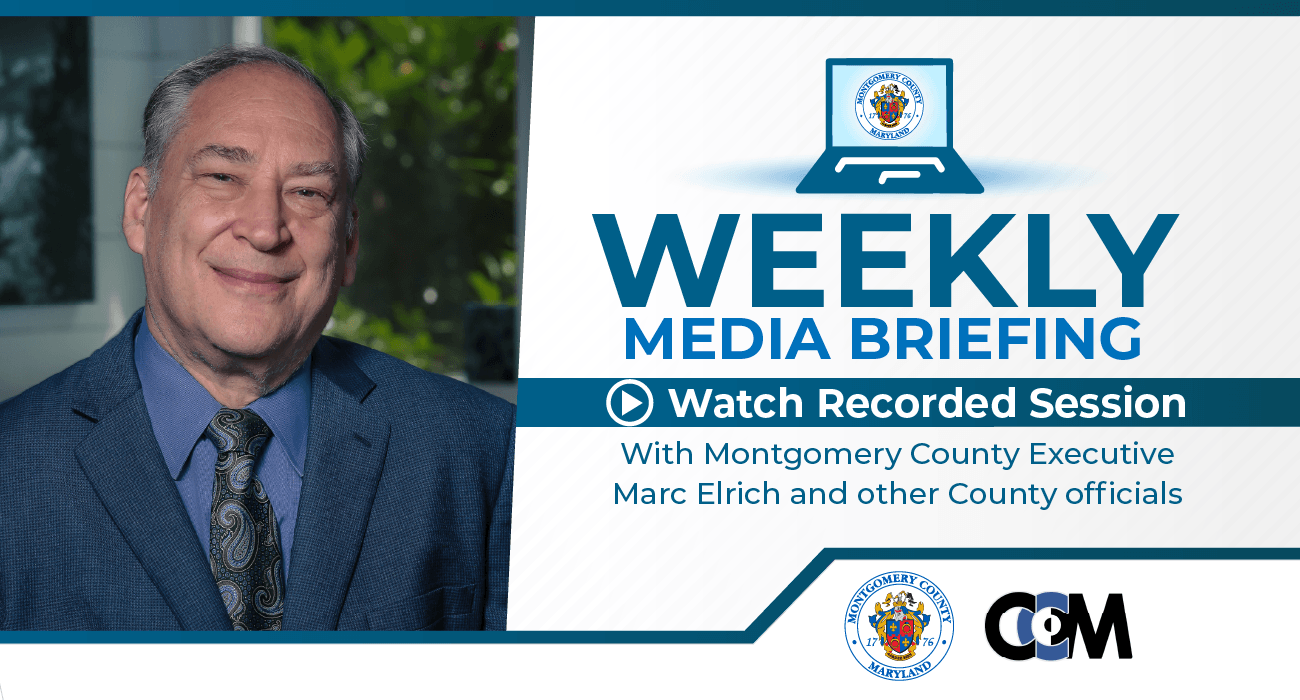 Weekly media briefing - watch recorded session