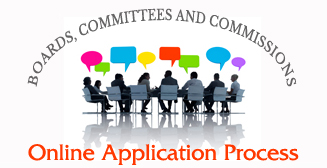Boards, Committes, and Commissions Online Application Process.