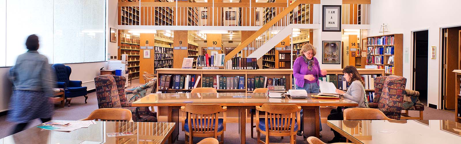 law library conference table