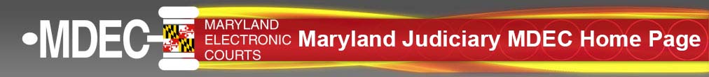 MDEC - Maryland Electronic Courts link