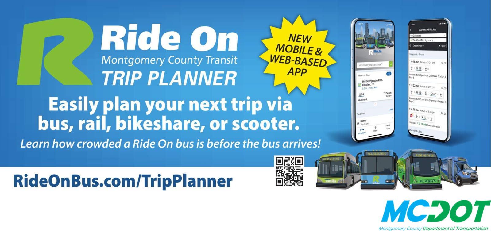 Photo of an ABS delivery truck with Visit Montgomery's Tastemakers Trail advertising.