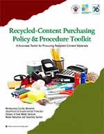 Recycled-Content Purchasing Policy & Procedure Toolkit
