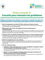 Tip Sheet 3: Troubleshooting Tips for Backyard Composting - French