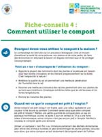 Tip Sheet 4: How to Use Compost Made From Food Scraps - French