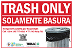 Image: Trash Only Decal