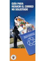 Guide to Reducing Unwanted Mail -  Español
