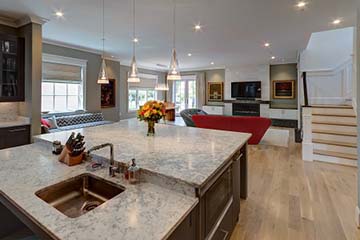 Kitchen with a view to sitting room