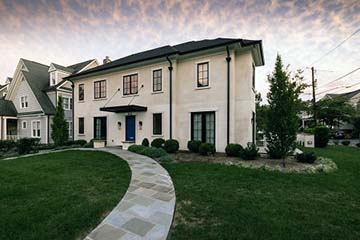 House with front no step entry