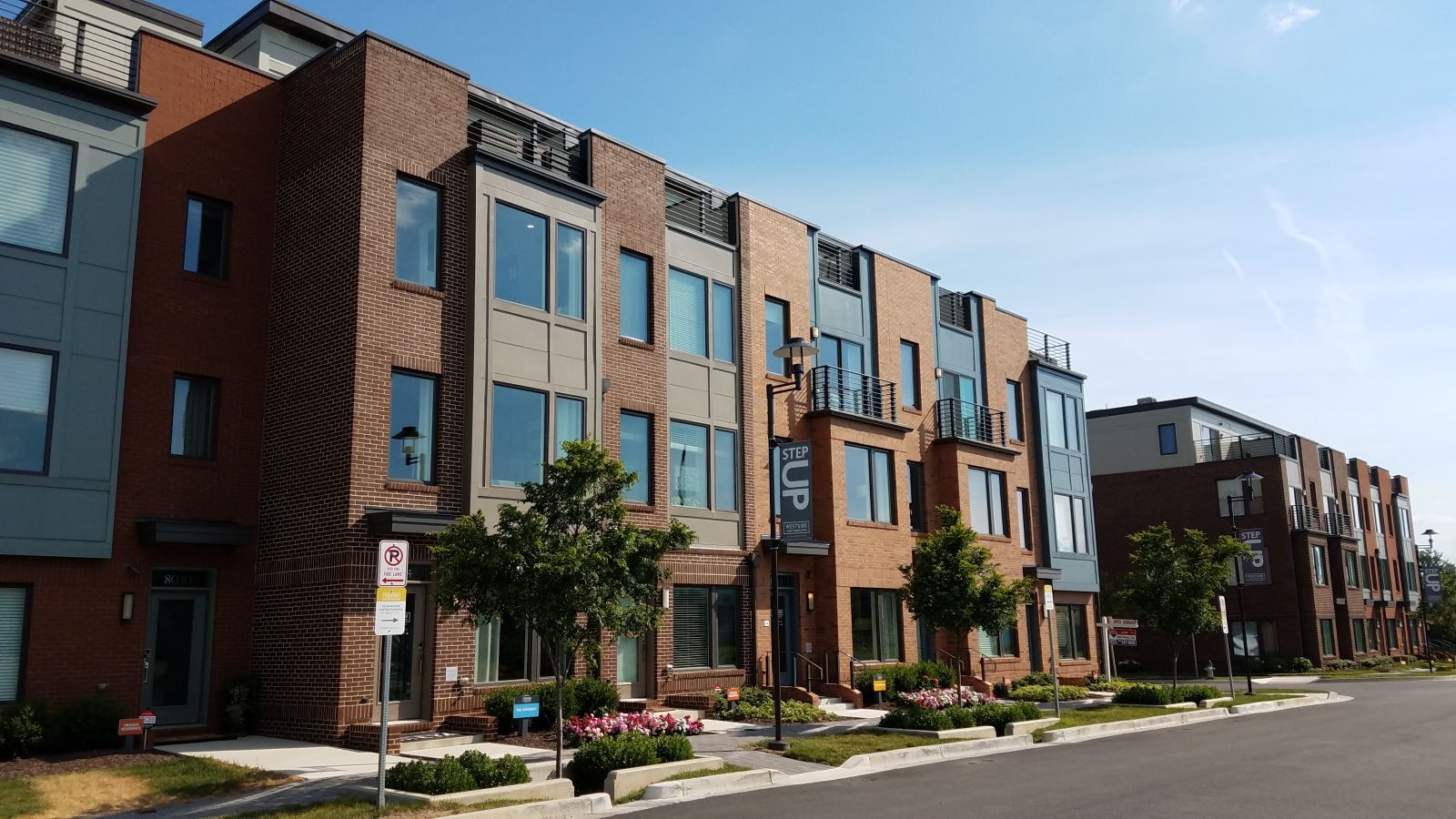 Completed Townhomes, July 2018
