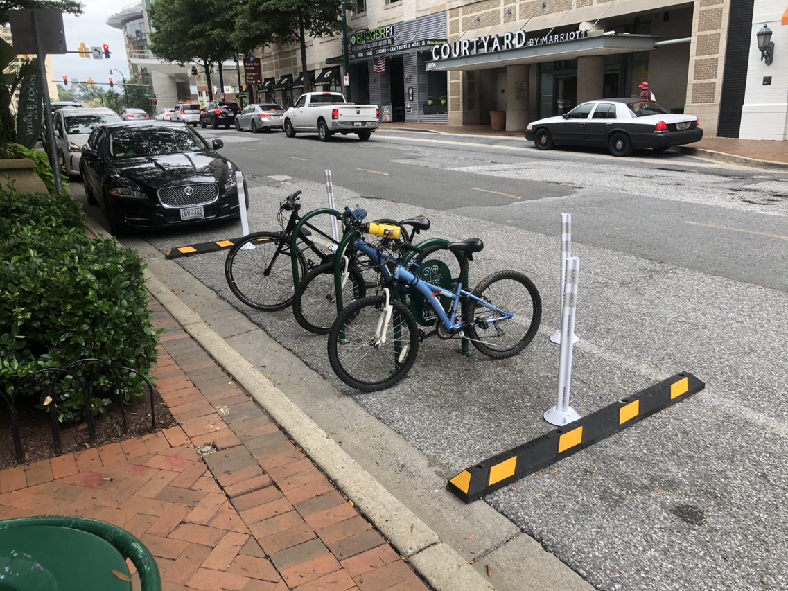 Fenton St. bike & scooter corral