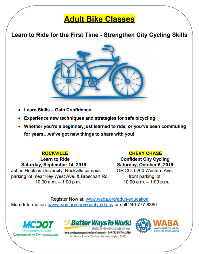 Bikesharing in Montgomery County