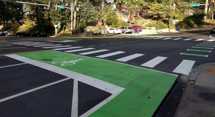 Image of Bike Green Pavement