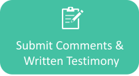 submit comments and written testimony button