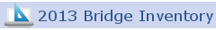 2013 BRIDGE INVENTORY SUMMARY