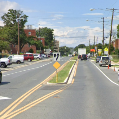 Carroll Avenue Separated Bike Lanes