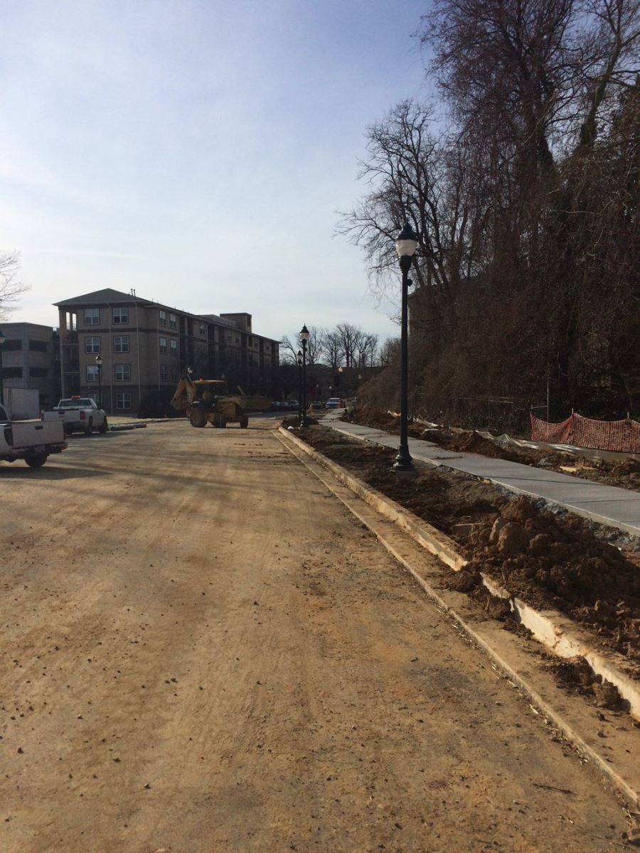 Work onsite continues