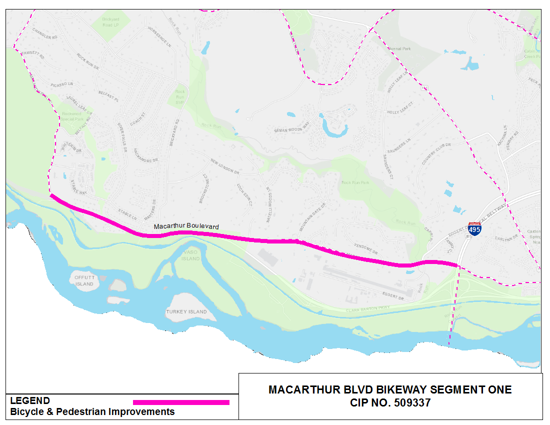 MacArthur Blvd Bikeway Improvement - Segment 3