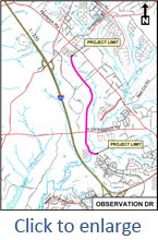 Map of area - Click to enlarge