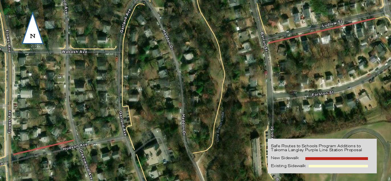 SRTS Proposed Installations Vicinity Map