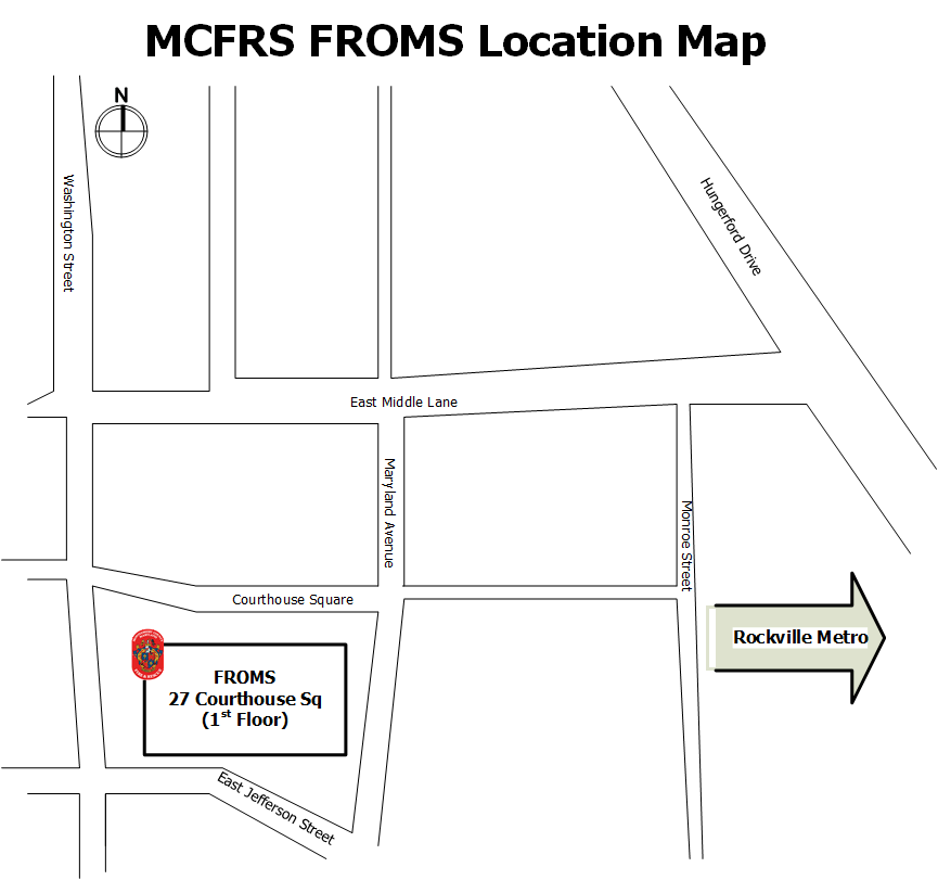 FROMS Area Map