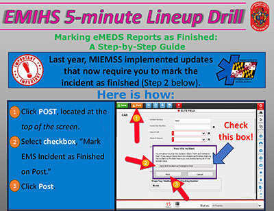 Thumbnail of Finishing eMEDS Reports document
