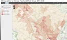 A Map Image for Demographic Data Viewer