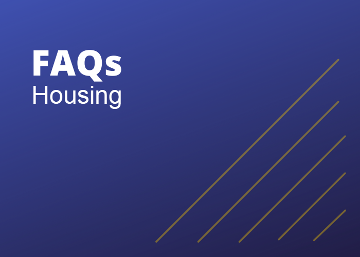 FAQs Housing.