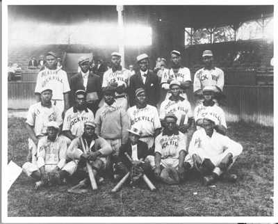 Rockville Colored Baseball Team
