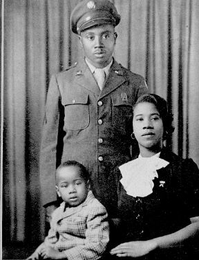 Elsie Prather and Albert Jackson, with son Karlton