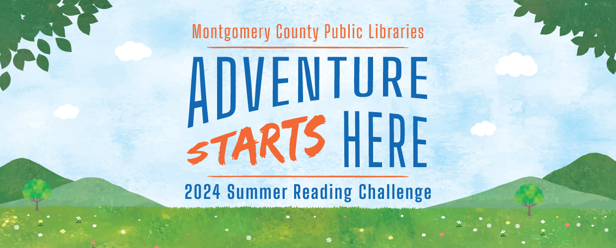 green hills and summer reading logo