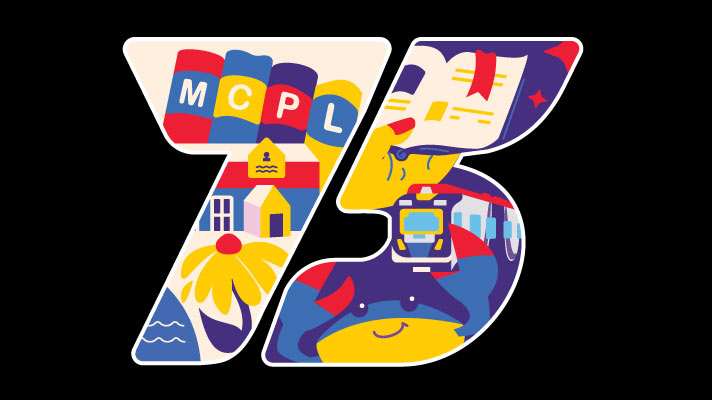 mcpl logo for 75th anniversary