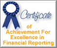 Financial Reporting Certificate