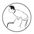 graphic demonstrating the Heimlich Maneuver