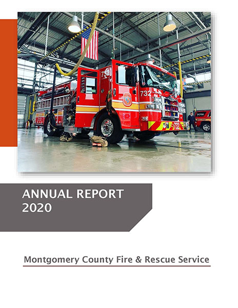 Cover page of the 2020 annual report