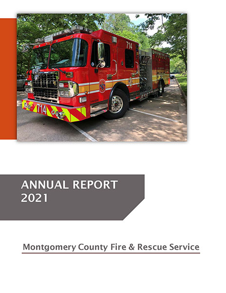 Cover page of the 2021 annual report