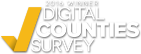 logo of digital counties survey winner