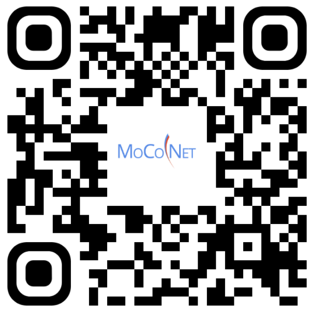 QR Code that links to MoCoNet's AUA