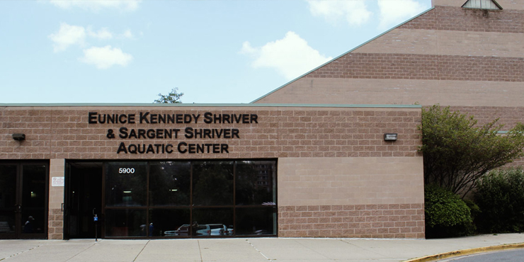 Entrance - Kennedy Shriver Aquatic Center