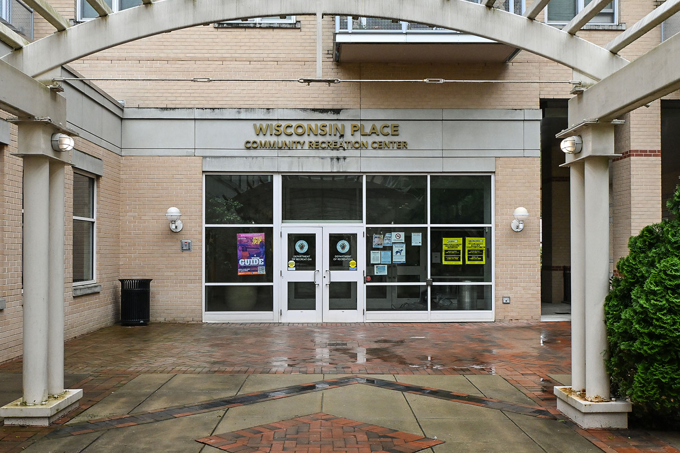 Entrance - Wisconsin Place Community Recreation Center