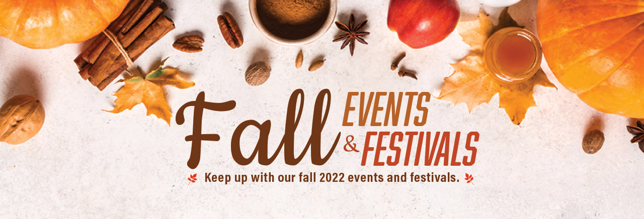 Fall 2022 Events & Festivals web banner